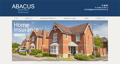 Desktop Screenshot of abacus-insurance.com