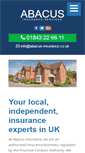 Mobile Screenshot of abacus-insurance.com